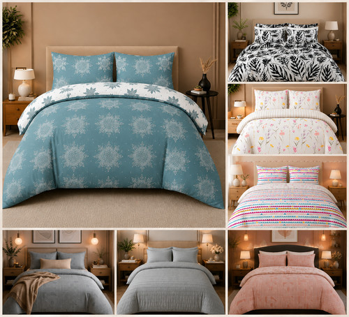 Luxury duvet cover reversible - luxury,