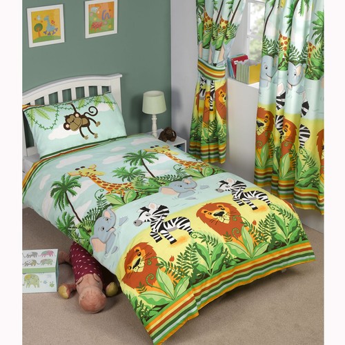 Jungle tastic junior cot - jungle-tastic,