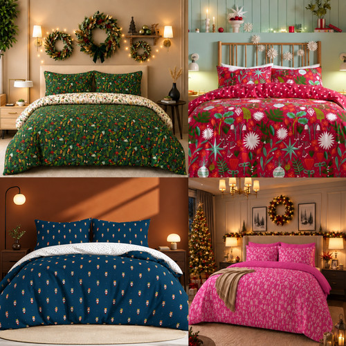 Christmas duvet cover - christmas,