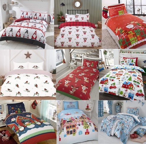 Christmas duvet cover pillow - christmas,