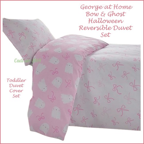 Halloween ghost bow pink - ghost, &