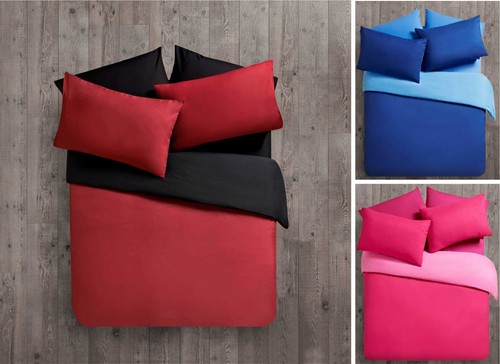 Plain reversible duvet - plain,