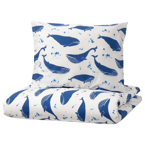 Ikea blavingad whale - ikea, pattern