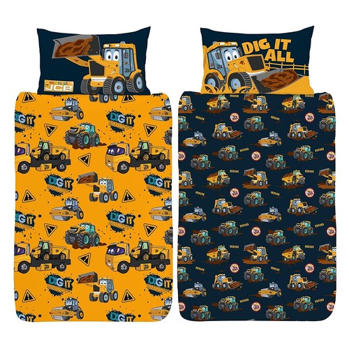Jcb dig toddler duvet - dig,