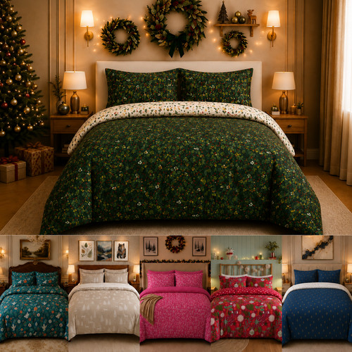 Christmas duvet cover - christmas,