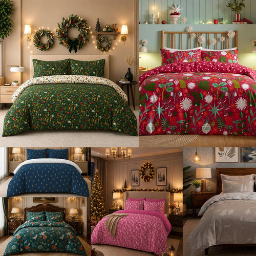 Christmas duvet cover set - christmas,
